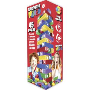 Jogo Diverso Terremoto Maluco 45 Pcs - Imagem 1