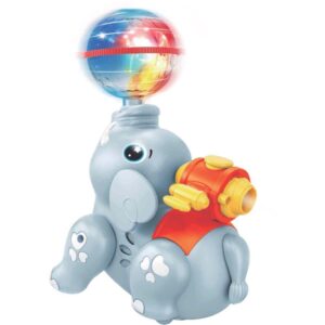 Brinquedo para Bebe Elefante Brincalhao C/Luzes - Imagem 2