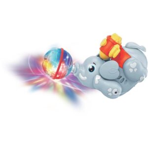 Brinquedo para Bebe Elefante Brincalhao C/Luzes - Imagem 3