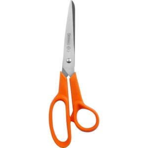 Tesoura Multiuso Fio Liso Laranja 22CM - Imagem 1
