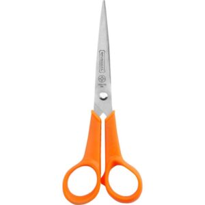 Tesoura Multiuso Fio Liso Laranja 14CM - Imagem 1