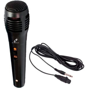Microfone Preto C/Fio 3M