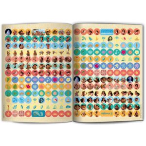 Livro com Adesivos Moana 2 40PGS C/500 Adesivos - Imagem 5