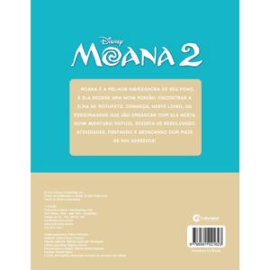 Livro com Adesivos Moana 2 40PGS C/500 Adesivos - Imagem 6