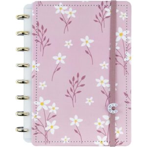 Caderno Inteligente A5 Pink Blossom By Sof 80FLS. - Imagem 1