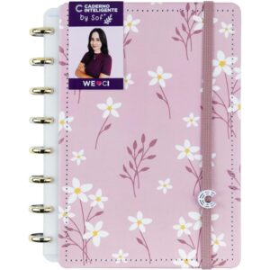 Caderno Inteligente A5 Pink Blossom By Sof 80FLS. - Imagem 7