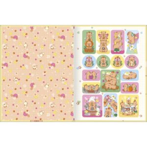 Caderno Brochurao Capa Dura Capivara Capyclub 80FLS. - Imagem 2