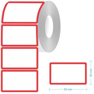 Etiqueta para Preco Tr-5 50X30MM C/600 Etiquetas - Imagem 1