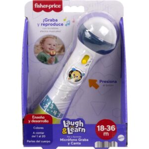 Fisher-Price Aprender Brincar Microfone C/Sons e Gravador - Imagem 5