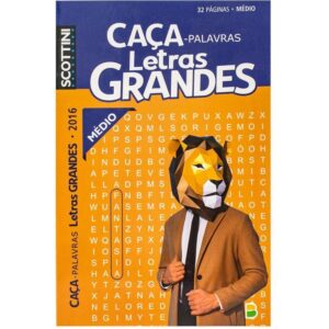Livro de Atividades Caça-Palavras Medio N.2016 32P - Imagem 1
