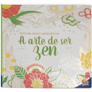 Livro de Colorir Antiestresse Arte Ficar Zem 48 - Imagem 1