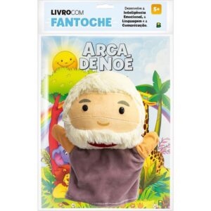 Livro Brinquedo Ilustrado Fantoche Arca de Noe 16PAG - Imagem 1