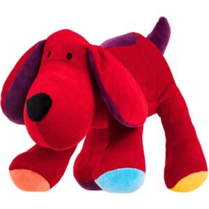 Pelucia Cachorro Greg Vermelho 30CM - Imagem 1