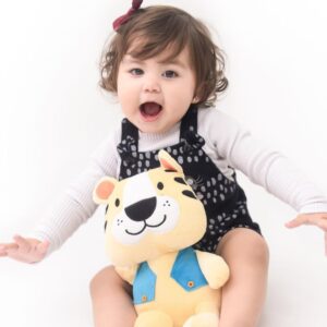 Pelucia Tigre Amigos da Floresta 34CM - Imagem 3