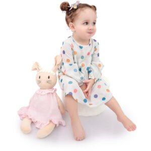 Pelucia Coelha Belinha Rosa 53CM - Imagem 4