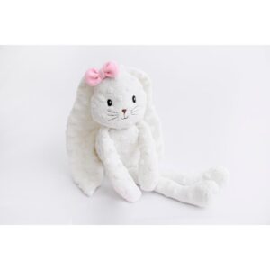 Pelucia Coelho Laço Rosa 43CM - Imagem 1