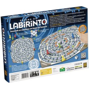 Jogo de Tabuleiro Enigma do Labirinto - Imagem 3