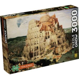 Quebra-Cabeca Cartonado Torre de Babel 3000 Pecas - Imagem 1