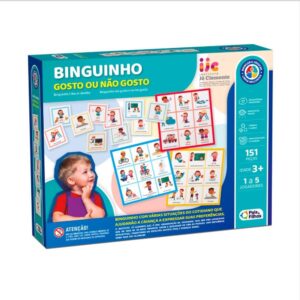 Jogo de Bingo Binguinho Gosto Ou Nao Gosto - Imagem 1