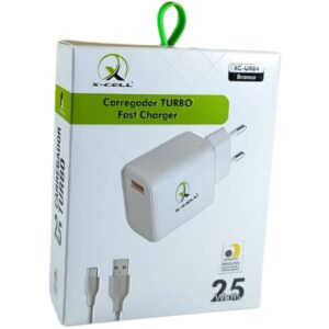 Carregador Celular de Parede Turbo Pd USB C/Cabo - Imagem 3