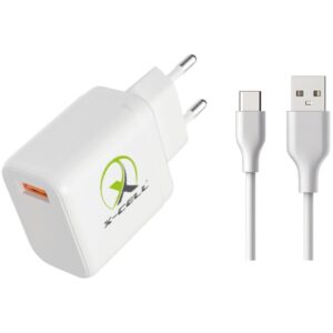 Carregador Celular de Parede Turbo Pd USB C/Cabo - Imagem 1