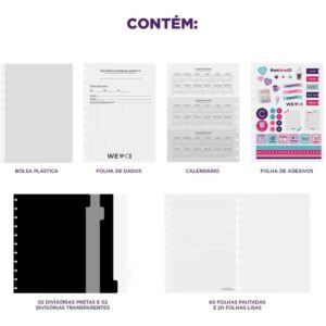 Caderno Inteligente Medio Cappuccino 80FLS. 190X255MM - Imagem 3