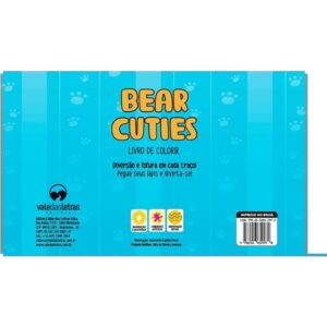 Livro de Colorir Bear Cuties 64P Cd 150G 15X21 - Imagem 3
