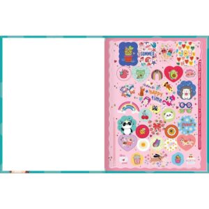 Caderno Brochurao Capa Dura Holly 80FLS. - Imagem 2