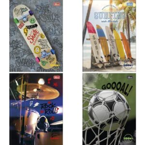 Caderno Brochurao Capa Dura Zoom+ 96FLS. Masculino - Imagem 1