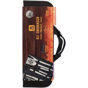 Faca Kit Churrasco Inox 16PCS - Imagem 2