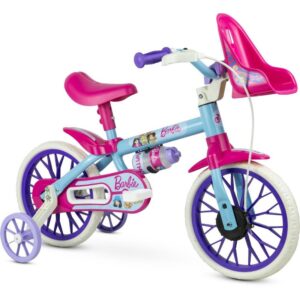 Bicicleta Infantil Aro 12 Barbie - Imagem 1