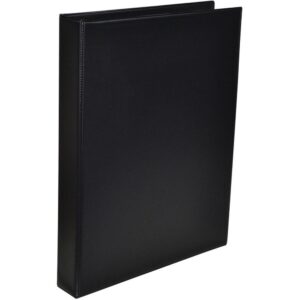 Fichario de PVC 4 Argolas 40MM Preto - Imagem 1
