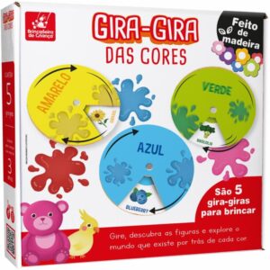 Jogo Educativo Gira Gira das Cores - Imagem 1