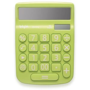 Calculadora de Mesa 12 Dig. Visor MV4136 Verde - Imagem 2
