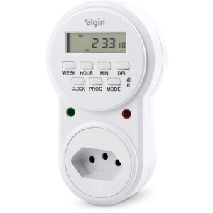 Timer Temporizador Digital 10A 2P+ T - Imagem 3