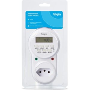 Timer Temporizador Digital 10A 2P+ T - Imagem 5
