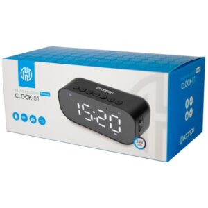 Radio Relogio 3W Entrada USB Digital - Imagem 5