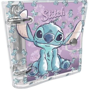 Fichario Mini Stitch Fecho Botao 80F - Imagem 1