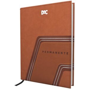 Agenda Permanente Cinza e Preta 168F.134X190MM - Imagem 1
