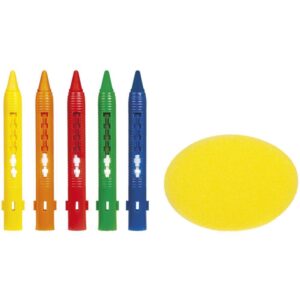 Giz de Cera Jumbo Tris Toy P/Banho Apag.c/Esponj - Imagem 2