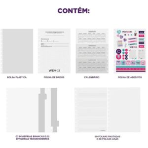 Caderno Inteligente Grande Intense Violet 80FLS.215X280MM - Imagem 3