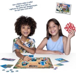 Jogo de Tabuleiro Stitch em Fuga - Imagem 2