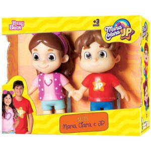 Boneco e Personagem Maria Clara e Jp 13CM. - Imagem 1