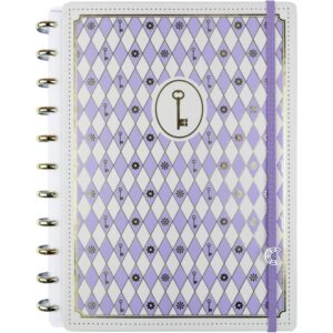 Caderno Inteligente Grande Isa Akkari Purple Key 80FLS - Imagem 1