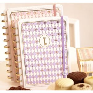 Caderno Inteligente Grande Isa Akkari Purple Key 80FLS - Imagem 6