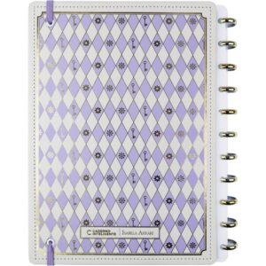 Caderno Inteligente Grande Isa Akkari Purple Key 80FLS - Imagem 8