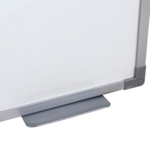 Quadro Branco Moldura Aluminio 060X040CM Uv Soft - Imagem 2