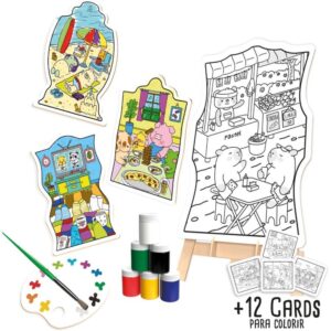 Brinquedo para Colorir Comfy e Cozy Kit Pintura - Imagem 2