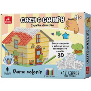 Brinquedo para Colorir Comfy e Cozy Casinha - Imagem 1
