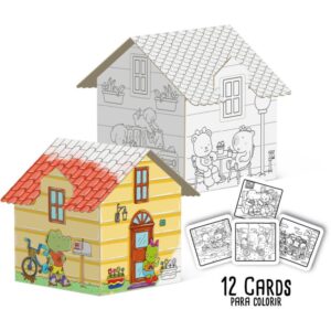Brinquedo para Colorir Comfy e Cozy Casinha - Imagem 2